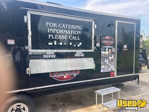 2017 Barbecue Concession Trailer Barbecue Food Trailer Exterior Customer Counter Florida for Sale
