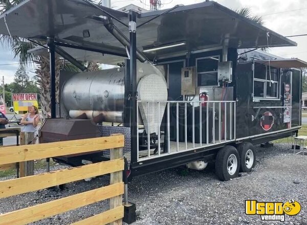 2017 Barbecue Concession Trailer Barbecue Food Trailer Florida for Sale