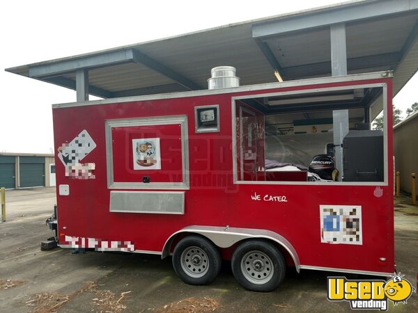 2017 Barbecue Concession Trailer Barbecue Food Trailer Texas for Sale