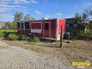 2017 25' Barbecue Food Concession Vending Trailer with Smoker for Sale in Texas!