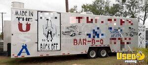 2017 Barbecue Kitchen Concession Trailer Barbecue Food Trailer Texas for Sale