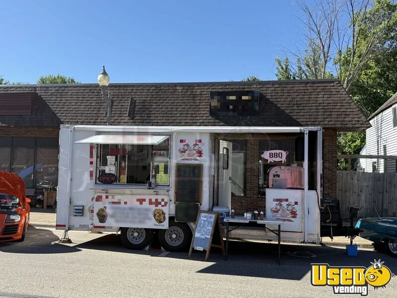 2017 Barbecue Trailer Barbecue Food Trailer Minnesota for Sale