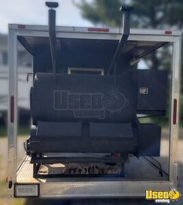 2017 Bbq Trailer Barbecue Food Trailer Exterior Customer Counter Indiana for Sale