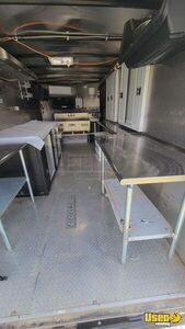 2017 Bumper Hitch Kitchen Food Trailer Interior Lighting North Dakota for Sale