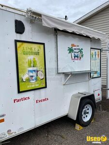 2017 Cargo Shaved Ice Concession Trailer Ice Cream Trailer Air Conditioning Ohio for Sale