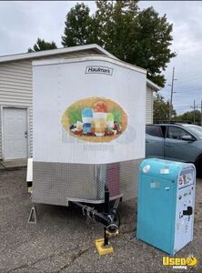 2017 Cargo Shaved Ice Concession Trailer Ice Cream Trailer Awning Ohio for Sale
