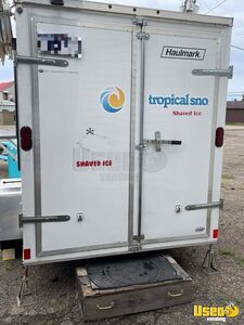 2017 Cargo Shaved Ice Concession Trailer Ice Cream Trailer Concession Window Ohio for Sale