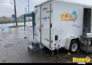 2017 Cargo Shaved Ice Concession Trailer Ice Cream Trailer Floor Drains Ohio for Sale
