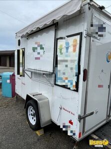 2017 Cargo Shaved Ice Concession Trailer Ice Cream Trailer Stainless Steel Wall Covers Ohio for Sale