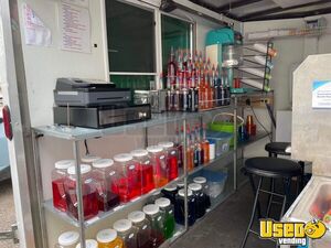 2017 Cargo Shaved Ice Concession Trailer Ice Cream Trailer Upright Freezer Ohio for Sale