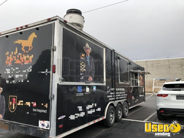 2017 Concession Barbecue Food Trailer Utah for Sale