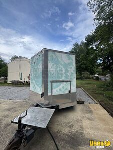 2017 Concession Trailer Concession Trailer Stainless Steel Wall Covers Mississippi for Sale