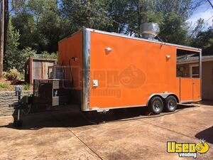 2017 Concession Trailer Kitchen Food Trailer Air Conditioning California for Sale