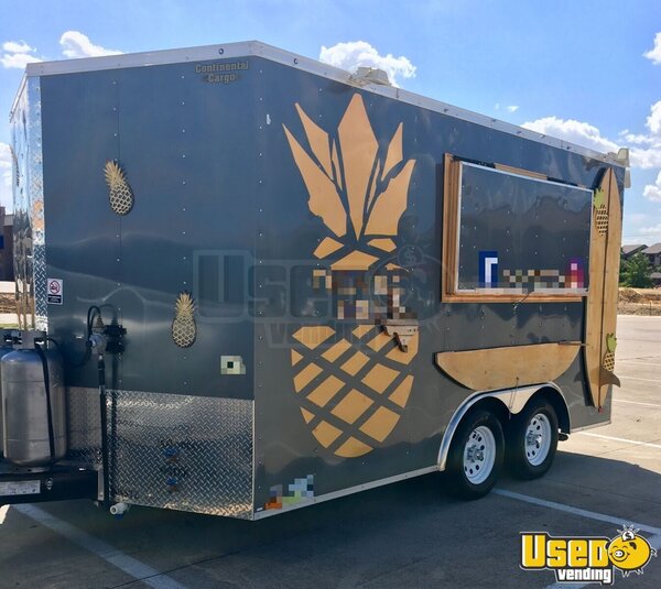 2017 Continental Cargo Kitchen Food Trailer Texas for Sale