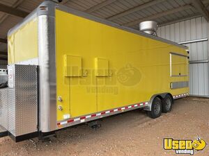 2017 Custom Kitchen Food Trailer Diamond Plated Aluminum Flooring Utah for Sale