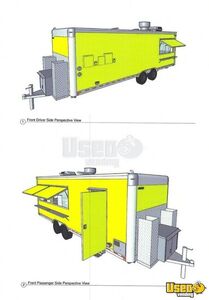 2017 Custom Kitchen Food Trailer Interior Lighting Utah for Sale