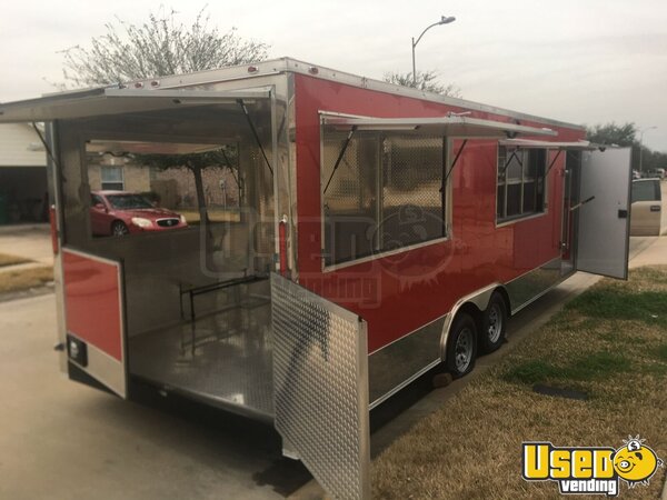 2017 Custom Trailer Kitchen Food Trailer Texas for Sale