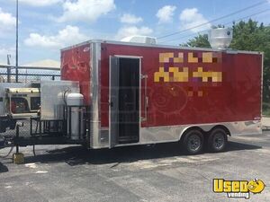 2017 Custom Trailers Kitchen Food Trailer Propane Tank Texas for Sale