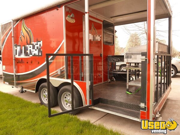 2017 Cw8.5x18ta2 Barbecue Food Trailer Barbecue Food Trailer Indiana for Sale