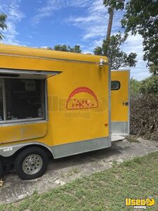 2017 Expedition Concession Trailer Stainless Steel Wall Covers Texas for Sale
