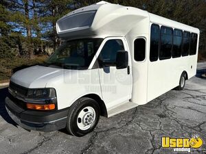 2017 Express 4500 Arboc Non-cdl Wheelchair Shuttle Bus Shuttle Bus Interior Lighting New York Gas Engine for Sale