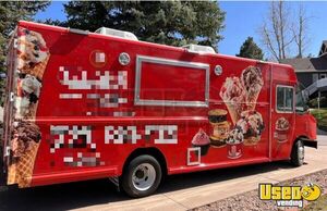 2017 F-59 Step Van Ice Cream And Cold Dessert Truck Ice Cream Truck Air Conditioning Colorado Gas Engine for Sale