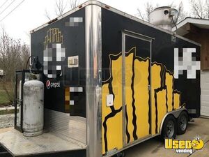 2017 Food Concession Trailer Concession Trailer Air Conditioning Indiana for Sale