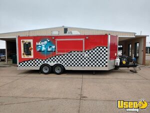 2017 Food Concession Trailer Concession Trailer Air Conditioning Kansas for Sale