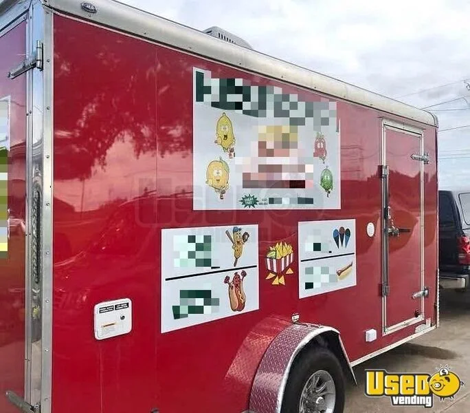 2017 Food Concession Trailer Concession Trailer Texas for Sale
