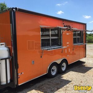 2017 Food Concession Trailer Kitchen Food Trailer Air Conditioning Oklahoma for Sale