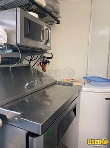 2017 Food Concession Trailer Kitchen Food Trailer Diamond Plated Aluminum Flooring Virginia for Sale