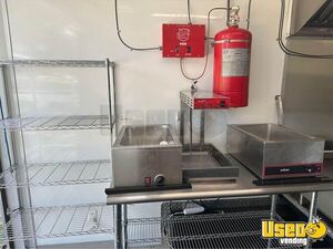 2017 Food Concession Trailer Kitchen Food Trailer Prep Station Cooler Texas for Sale