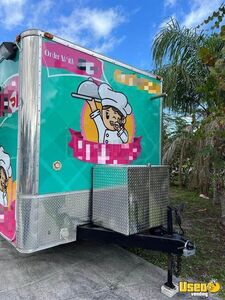 2017 Food Concession Trailer Kitchen Food Trailer Refrigerator Florida for Sale