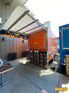 2017 Food Concession Trailer Kitchen Food Trailer Stainless Steel Wall Covers Oregon for Sale