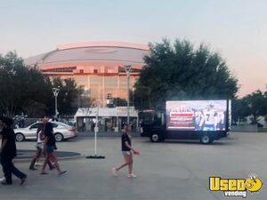 2017 Fuso Fe 130 Mobile Billboard Truck 17 Texas Diesel Engine for Sale