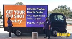 2017 Fuso Fe 130 Mobile Billboard Truck Generator Texas Diesel Engine for Sale