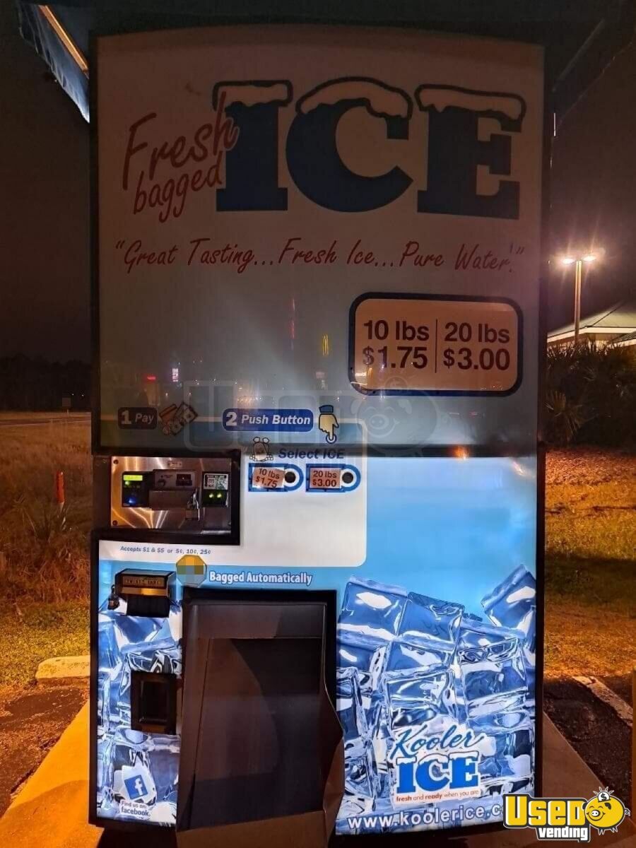 2017 Kooler Ice IM1000 Bulk Ice Bagged Ice Vending Machine for Sale