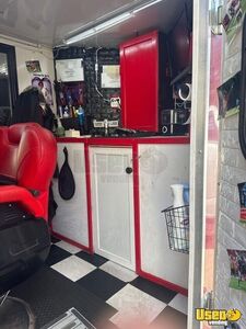 2017 Inter Mobile Barbershop Trailer Mobile Hair & Nail Salon Truck Solar Panels Florida for Sale