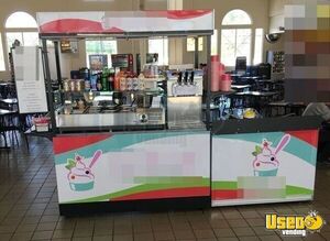 Frozen Yogurt Soft Serve Kiosk w/ Donper Machines for Sale in Massachusetts!