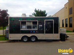 2017 Kitchen Food Trailer Air Conditioning Illinois for Sale