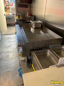 2017 Kitchen Food Trailer Diamond Plated Aluminum Flooring Florida for Sale