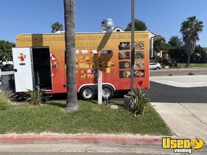 2017 Kitchen Food Trailer Kitchen Food Trailer Refrigerator California Diesel Engine for Sale