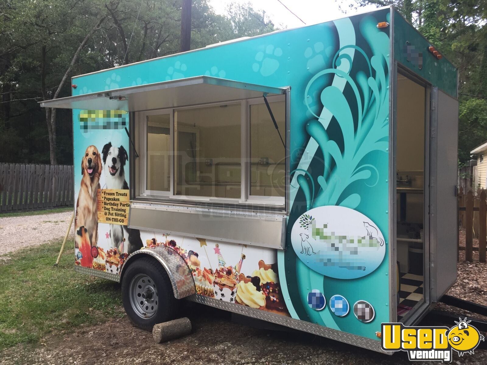 2017 7' x 12' Concession Trailer Used Concession Trailer for Sale