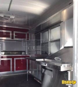 2017 Kitchen Food Trailer Prep Station Cooler Oklahoma for Sale