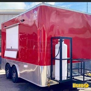 2017 Kitchen Food Trailer Propane Tank Oklahoma for Sale