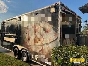 2017 Kitchen Trailer Kitchen Food Trailer Air Conditioning Florida Gas Engine for Sale