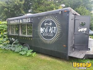 2017 Kitchen Trailer Kitchen Food Trailer Air Conditioning Michigan for Sale