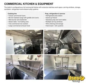 2017 Kitchen Trailer Kitchen Food Trailer Exhaust Fan Michigan for Sale