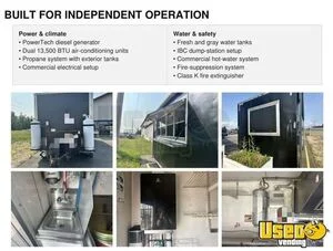2017 Kitchen Trailer Kitchen Food Trailer Fire Extinguisher Michigan for Sale