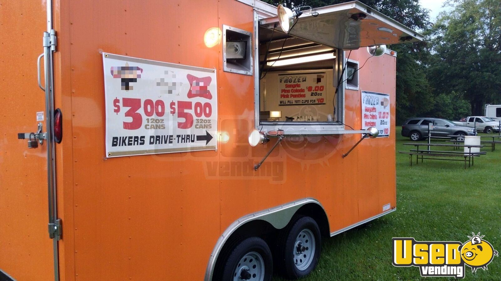 Turnkey 2017 Diamond Cargo 8.5' x 16' Mobile Bar Concession Trailer